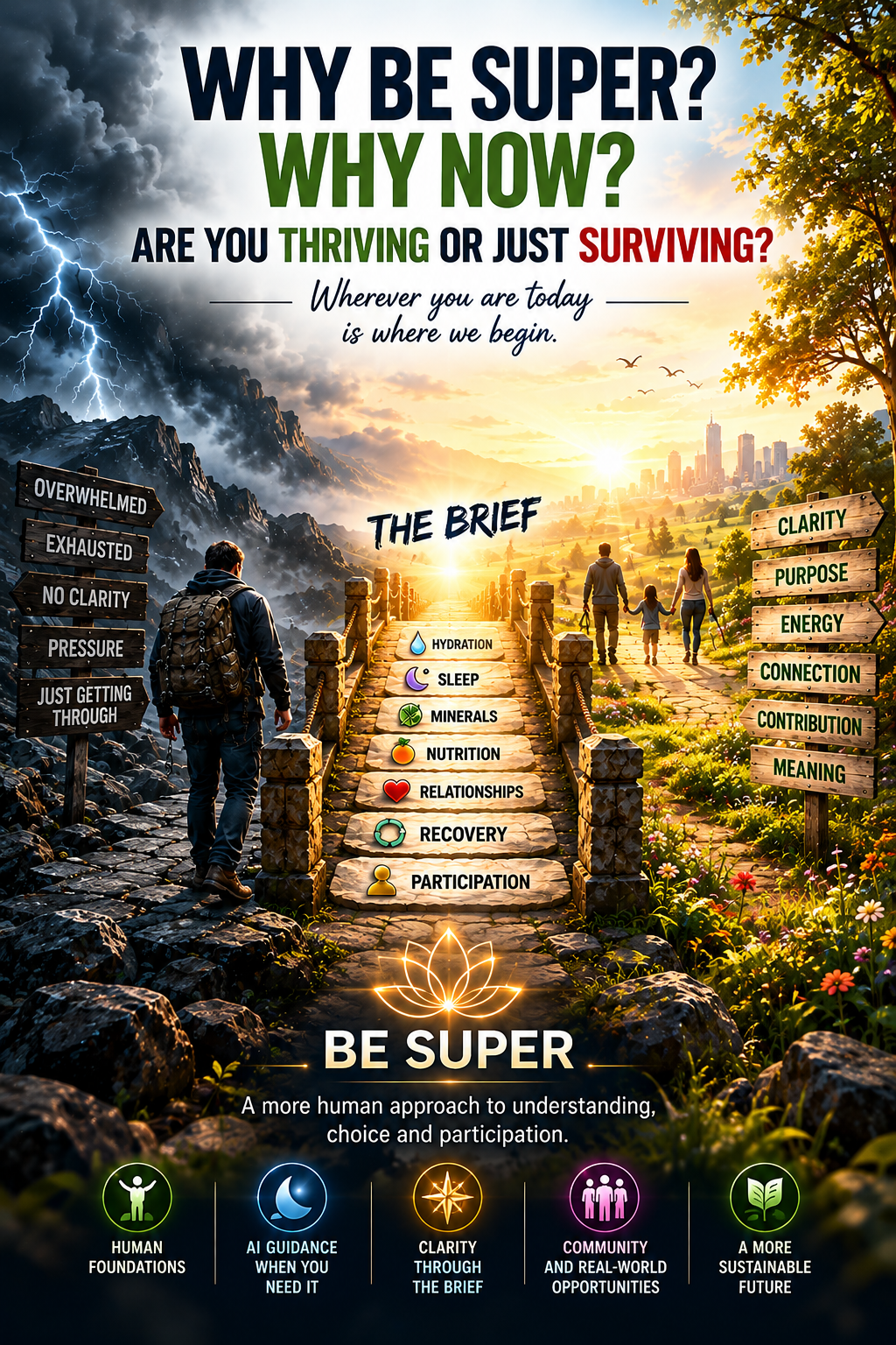 WHY BE SUPER & WHY NOW
